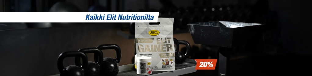 Kaikki Elit Nutritionilta 20 %